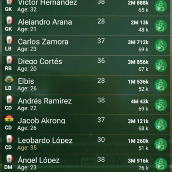 Cyberfoot Football Manager