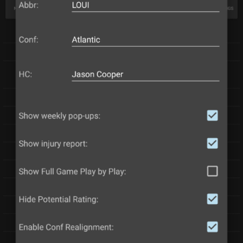 College Football Coach: Career Edition
