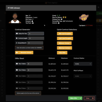 Draft Day Sports: Pro Basketball 2022