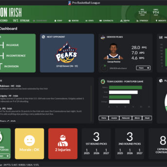 Draft Day Sports: Pro Basketball 2024