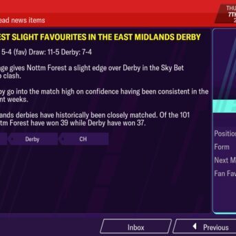 Football Manager Mobile 2020