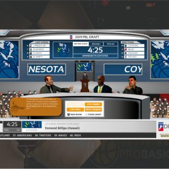 Draft Day Sports: Pro Basketball 2019