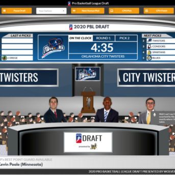Draft Day Sports: Pro Basketball 2020