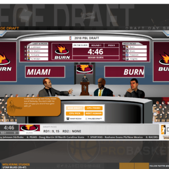 Draft Day Sports: Pro Basketball 2018