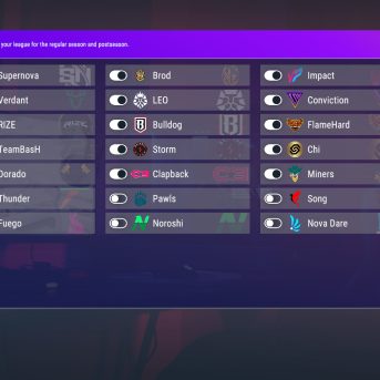 Esports Team Manager