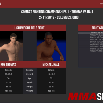 MMA Simulator (Version 1)