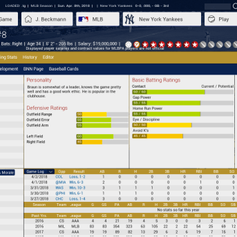 Out of the Park Baseball (OOTP 17)