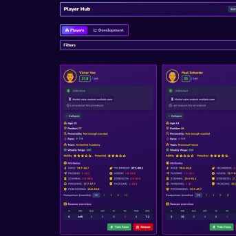 Football Academy Manager