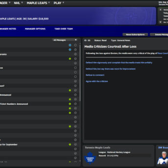 Franchise Hockey Manager (FHM) 10