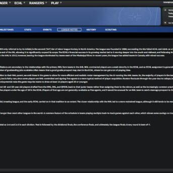 Franchise Hockey Manager (FHM) 10