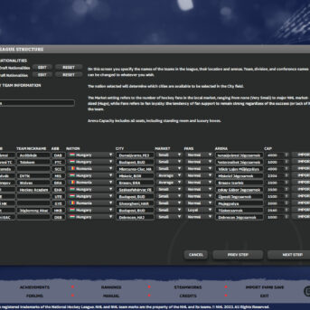 Franchise Hockey Manager (FHM) 10
