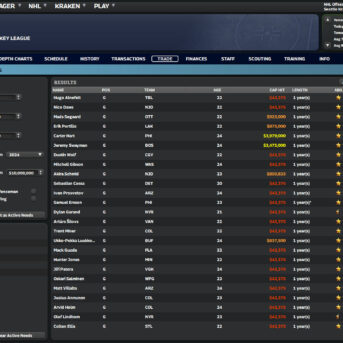 Franchise Hockey Manager (FHM) 10
