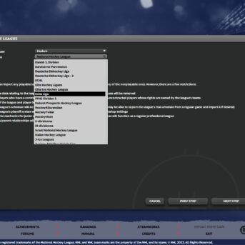 Franchise Hockey Manager (FHM) 10
