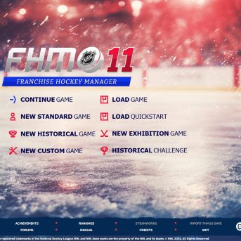Franchise Hockey Manager (FHM) 11