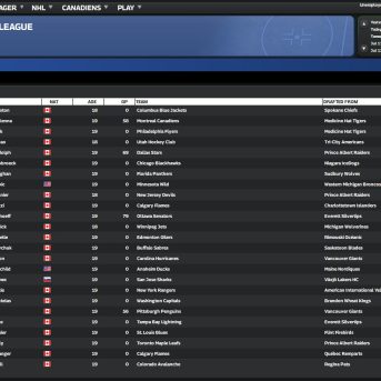 Franchise Hockey Manager (FHM) 11