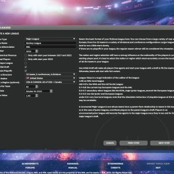 Franchise Hockey Manager (FHM) 12