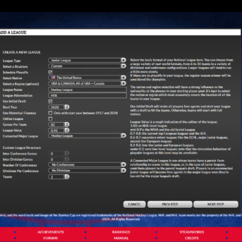 Franchise Hockey Manager (FHM) 7