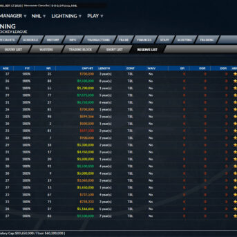 Franchise Hockey Manager (FHM) 7