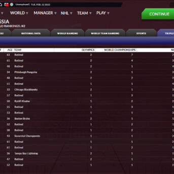 Franchise Hockey Manager (FHM) 8