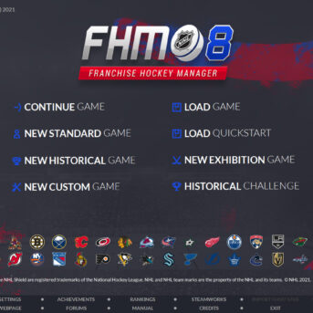 Franchise Hockey Manager (FHM) 8