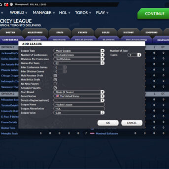Franchise Hockey Manager (FHM) 8