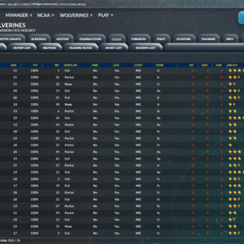 Franchise Hockey Manager (FHM) 9