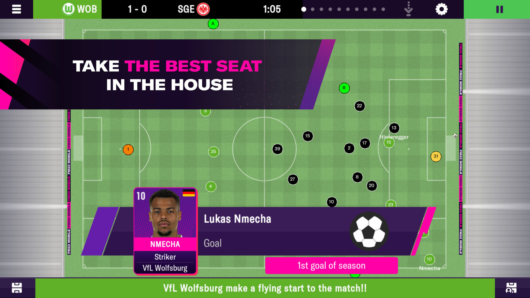 Football Manager Mobile 2022 (Android, iPhone, iPad iOS)