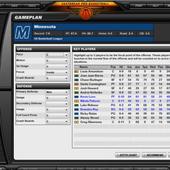 Fast Break Pro Basketball 3