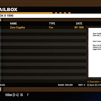 Gridiron Masters ’98