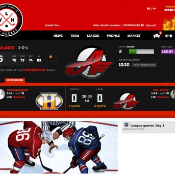 Virtual League of Hockey