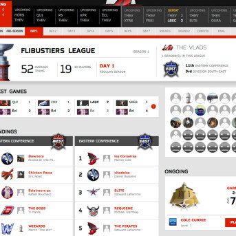 Virtual League of Hockey