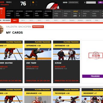 Virtual League of Hockey