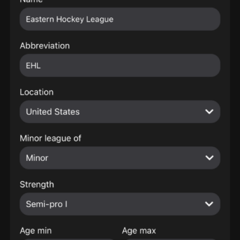 Hockey Legacy Manager 23