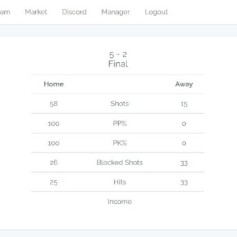 Hockey Manager League