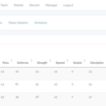 Hockey Manager League