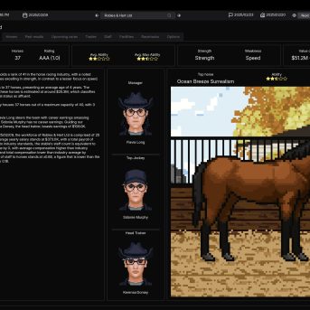 Horse Racing Manager