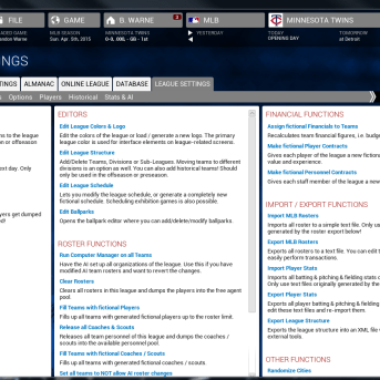 Out of the Park Baseball (OOTP 16)