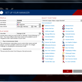 Out of the Park Baseball (OOTP 16)