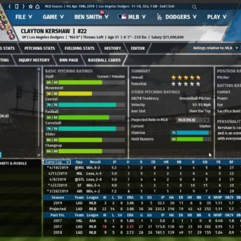 Out of the Park Baseball (OOTP 20)