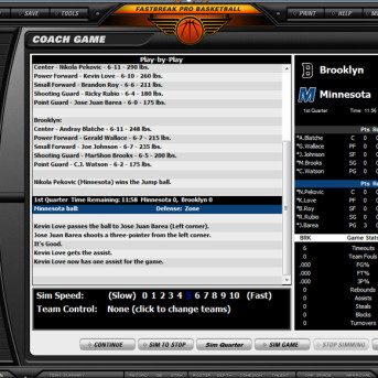 Fast Break Pro Basketball 3