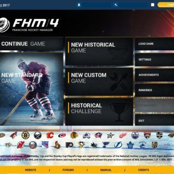 Franchise Hockey Manager (FHM) 4