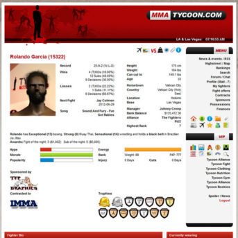 MMA Tycoon