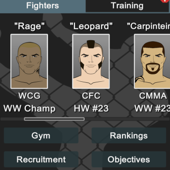 MMA Manager Bit by Bit