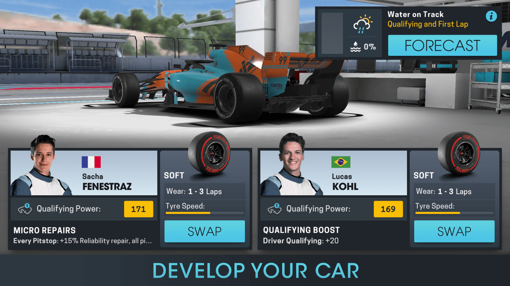 Motorsport Manager Online (Android, iPhone, iPad, iOS)