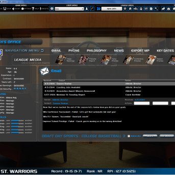 Draft Day Sports: College Basketball 3