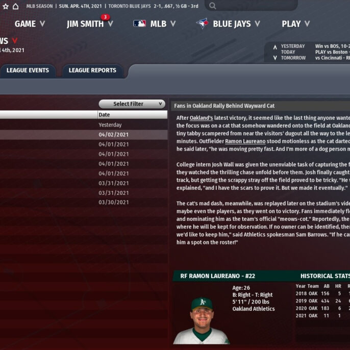 ootp baseball 22 review