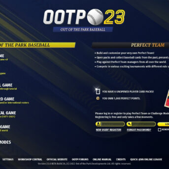 Out of the Park Baseball (OOTP 23)