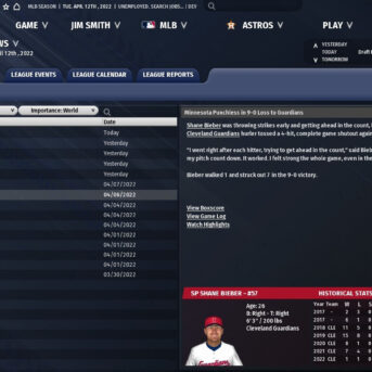 Out of the Park Baseball (OOTP 23)