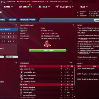 Out of the Park Baseball (OOTP 23)