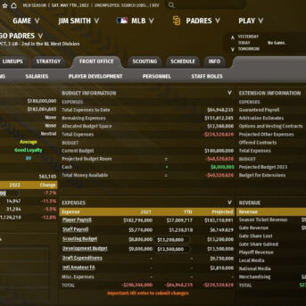 Out of the Park Baseball (OOTP 23)